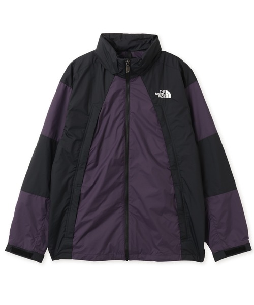 THE NORTH FACE(ザノースフェイス)の「THE NORTH FACE CHIMNEY WIND JACKET / ザ・ノース・フェイス チムニー ウインド ジャケット(ナイロンジャケット・メンズ・パープル/ブラック/グレー・S/M/L/XL/XXL)」の3枚目の写真