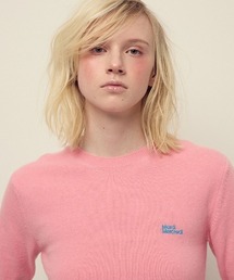 CASHMERE BLENDED TOP SHORT SLEEVE ESSENTIAL / カシミヤ ブレンド トップ ショート スリーブ エッセンシャル
