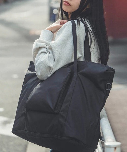 KiU(キウ)の「【KiU】大容量キャリーオントートバッグ (33L) K371(トートバッグ・レディース・レオパード/その他2/ブラック系その他2/マルチ/ベージュ/ブラック・FREE)」の22枚目の写真