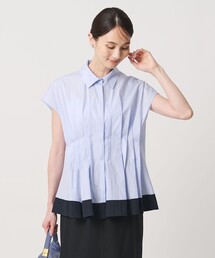 セール】2トーン ドット ジャガード シャツ（シャツ/ブラウス