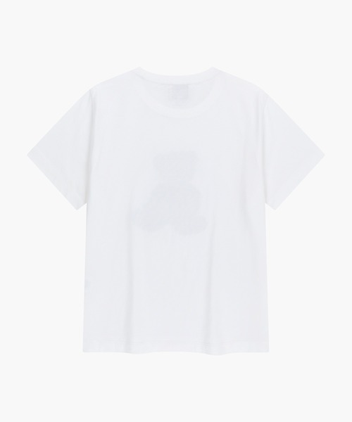 MARITHE + FRANCOIS GIRBAUD(マリテフランソワジルボー)の「W DOODLE BEAR TEE(Tシャツ/カットソー・レディース・ホワイト系その他/ホワイト/ネイビー/ライトピンク・SMALL/MEDIUM)」の14枚目の写真