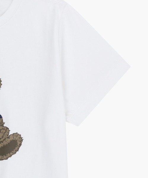 MARITHE + FRANCOIS GIRBAUD(マリテフランソワジルボー)の「W DOODLE BEAR TEE(Tシャツ/カットソー・レディース・ホワイト系その他/ホワイト/ネイビー/ライトピンク・SMALL/MEDIUM)」の16枚目の写真