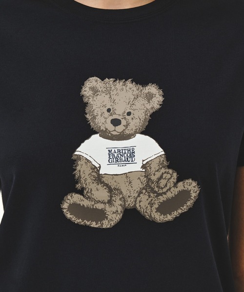 MARITHE + FRANCOIS GIRBAUD(マリテフランソワジルボー)の「W DOODLE BEAR TEE(Tシャツ/カットソー・レディース・ホワイト系その他/ホワイト/ネイビー/ライトピンク・SMALL/MEDIUM)」の18枚目の写真