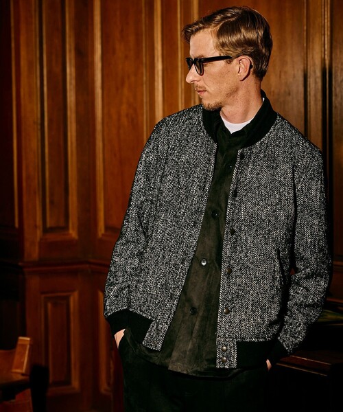 MEN'S BIGI（メンズビギ）の「フェイクスエード リラックスフィットシャツ（シャツ/ブラウス・メンズ・チャコールグレー/ブラウン/ブラック・01/02/03/04）」の16枚目の写真
