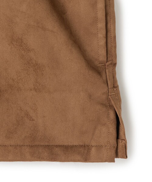 MEN'S BIGI（メンズビギ）の「フェイクスエード リラックスフィットシャツ（シャツ/ブラウス・メンズ・チャコールグレー/ブラウン/ブラック・01/02/03/04）」の12枚目の写真