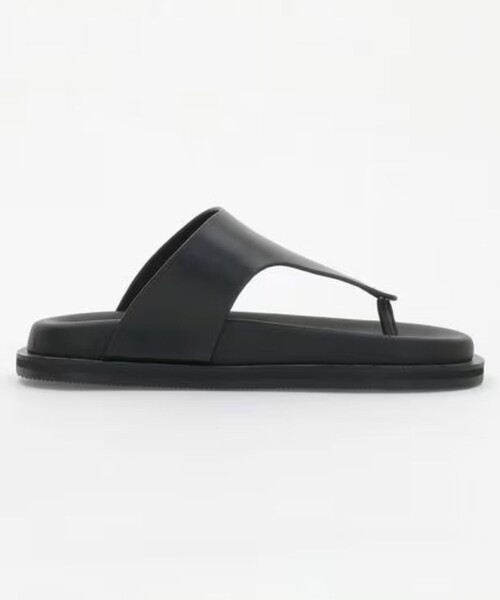 Rouge vif(ルージュヴィフ)の「【Waa.Studios/ワースタジオ】レザートングサンダル KEO SANDAL(サンダル・レディース・ブラック/アイボリー・38/36/37)」の5枚目の写真