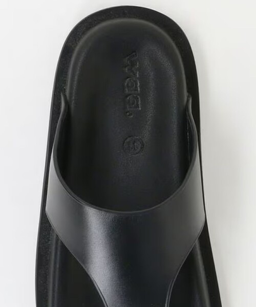 Rouge vif(ルージュヴィフ)の「【Waa.Studios/ワースタジオ】レザートングサンダル KEO SANDAL(サンダル・レディース・ブラック/アイボリー・38/36/37)」の10枚目の写真