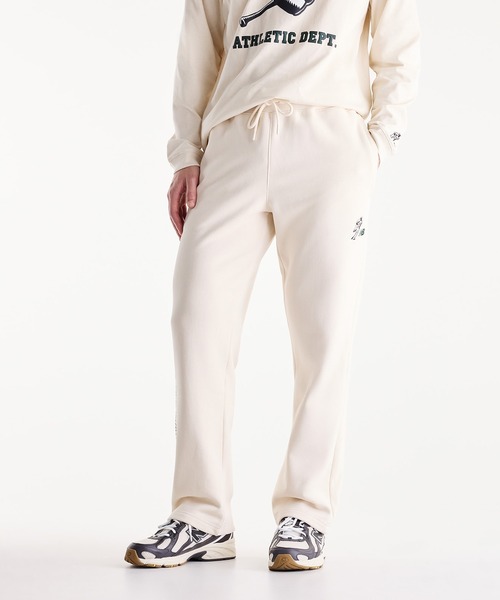 NEW BALANCE(ニューバランス)の「大谷翔平シグネチャースウェットパンツ(スウェットパンツ・メンズ・アイボリー/ダークグリーン/ブラック・SMALL/MEDIUM/LARGE/X-LARGE/XX-LARGE/XXX-LARGE)」の2枚目の写真
