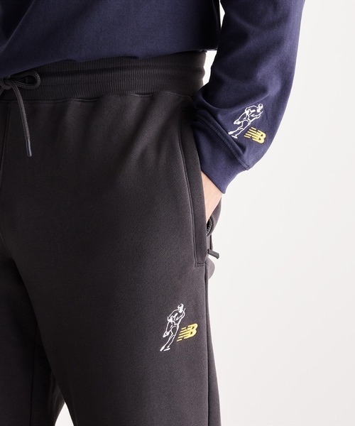 NEW BALANCE(ニューバランス)の「大谷翔平シグネチャースウェットパンツ(スウェットパンツ・メンズ・アイボリー/ダークグリーン/ブラック・SMALL/MEDIUM/LARGE/X-LARGE/XX-LARGE/XXX-LARGE)」の10枚目の写真