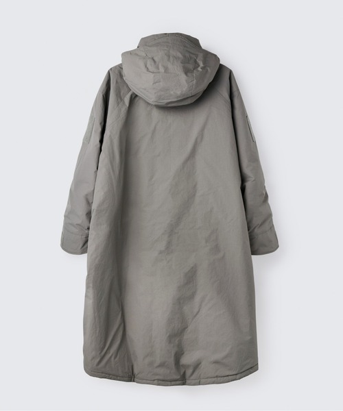 WILD THINGS（ワイルドシングス）の「トランスポートパーカー│TRANSPORT PARKA（ダウンジャケット/コート・メンズ・グリーン系その他/サンドグレー/ネイビー/ブラック・L/M）」の8枚目の写真