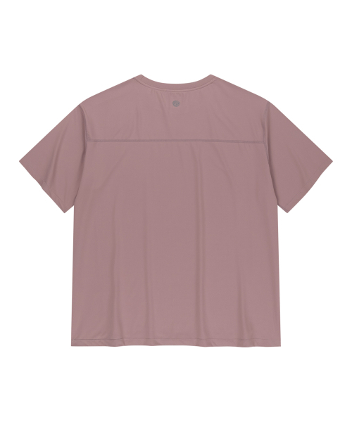 OFFGRID(オフグリッド)の「クーリアアスキン 半袖Tシャツ-ダスティピンク(Tシャツ/カットソー・メンズ・その他・LARGE/X-LARGE/SMALL/MEDIUM)」の2枚目の写真