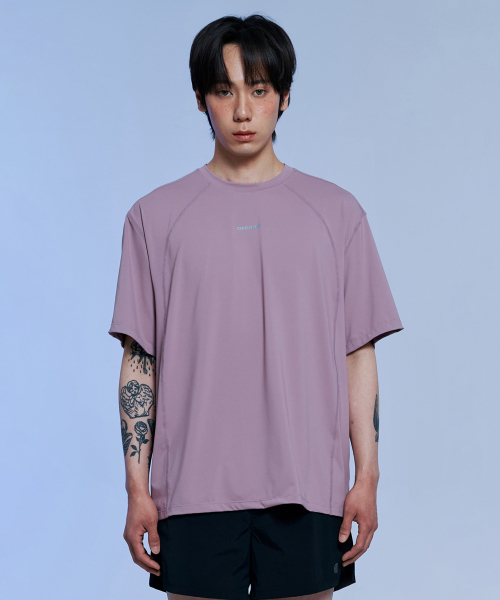 OFFGRID(オフグリッド)の「クーリアアスキン 半袖Tシャツ-ダスティピンク(Tシャツ/カットソー・メンズ・その他・LARGE/X-LARGE/SMALL/MEDIUM)」の3枚目の写真