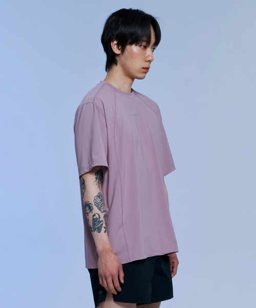 OFFGRID(オフグリッド)の「クーリアアスキン 半袖Tシャツ-ダスティピンク(Tシャツ/カットソー・メンズ・その他・LARGE/X-LARGE/SMALL/MEDIUM)」の4枚目の写真