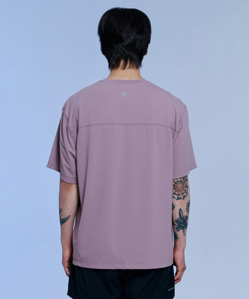 OFFGRID(オフグリッド)の「クーリアアスキン 半袖Tシャツ-ダスティピンク(Tシャツ/カットソー・メンズ・その他・LARGE/X-LARGE/SMALL/MEDIUM)」の5枚目の写真