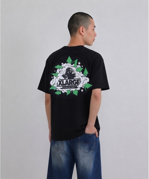 LIXTICK(リックスティック)の「XLARGE×LIXTICK BUBBLE OG S/S TEE(Tシャツ/カットソー・メンズ・ブラック/ホワイト/グリーン・S/M/L/XL)」の14枚目の写真