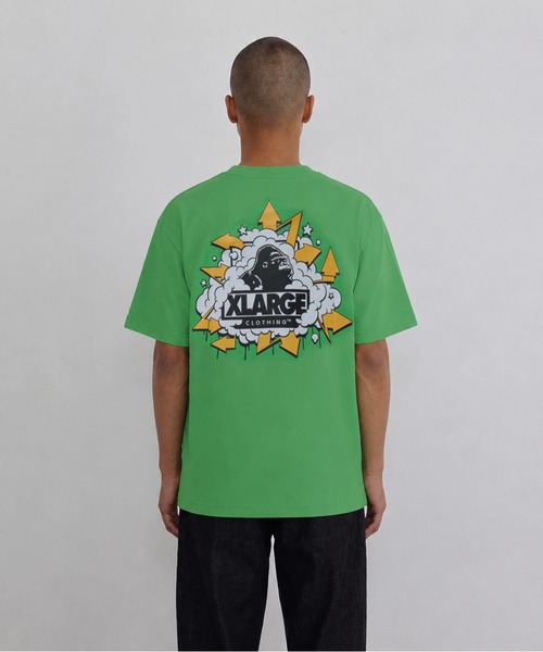 LIXTICK(リックスティック)の「XLARGE×LIXTICK BUBBLE OG S/S TEE(Tシャツ/カットソー・メンズ・ブラック/ホワイト/グリーン・S/M/L/XL)」の10枚目の写真