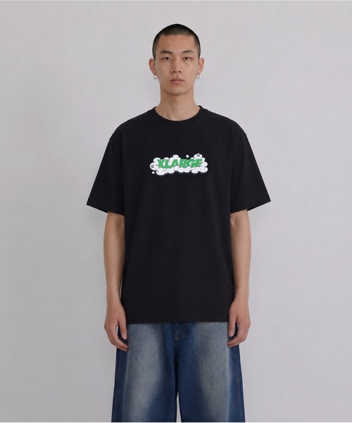 LIXTICK(リックスティック)の「XLARGE×LIXTICK BUBBLE OG S/S TEE(Tシャツ/カットソー・メンズ・ブラック/ホワイト/グリーン・S/M/L/XL)」の15枚目の写真