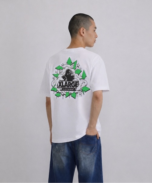 LIXTICK(リックスティック)の「XLARGE×LIXTICK BUBBLE OG S/S TEE(Tシャツ/カットソー・メンズ・ブラック/ホワイト/グリーン・S/M/L/XL)」の12枚目の写真