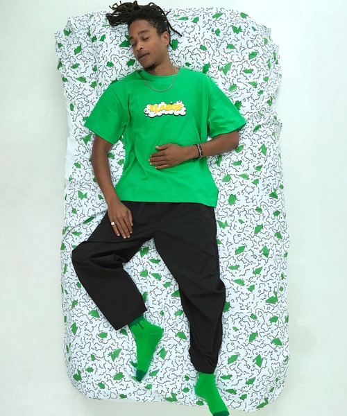 LIXTICK(リックスティック)の「XLARGE×LIXTICK BUBBLE OG S/S TEE(Tシャツ/カットソー・メンズ・ブラック/ホワイト/グリーン・S/M/L/XL)」の5枚目の写真