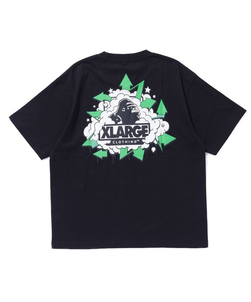 LIXTICK(リックスティック)の「XLARGE×LIXTICK BUBBLE OG S/S TEE(Tシャツ/カットソー・メンズ・ブラック/ホワイト/グリーン・S/M/L/XL)」の16枚目の写真