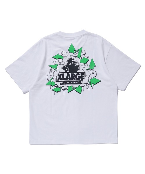 LIXTICK(リックスティック)の「XLARGE×LIXTICK BUBBLE OG S/S TEE(Tシャツ/カットソー・メンズ・ブラック/ホワイト/グリーン・S/M/L/XL)」の21枚目の写真