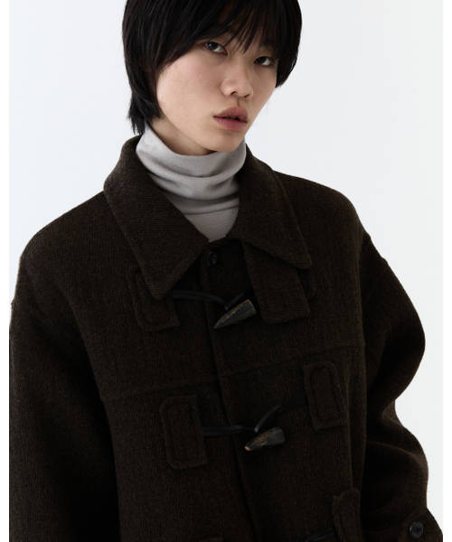 THEENDQUESTION(ジエンドクエスチョン)の「Toggle handmade coat / BROWN(ダッフルコート・レディース・その他・FREE)」の6枚目の写真