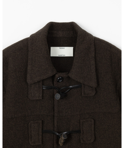 THEENDQUESTION(ジエンドクエスチョン)の「Toggle handmade coat / BROWN(ダッフルコート・レディース・その他・FREE)」の11枚目の写真