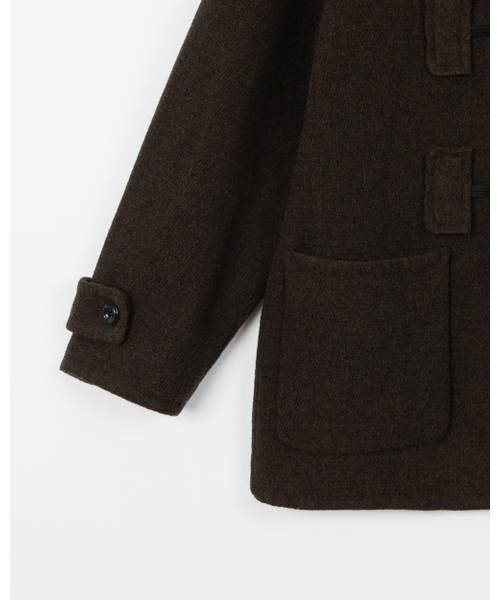 THEENDQUESTION(ジエンドクエスチョン)の「Toggle handmade coat / BROWN(ダッフルコート・レディース・その他・FREE)」の13枚目の写真