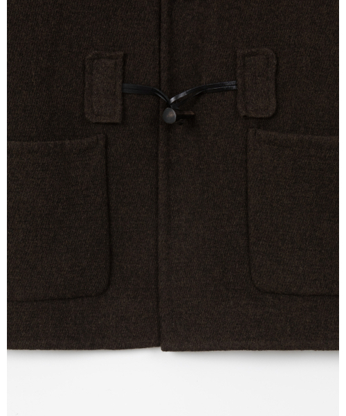 THEENDQUESTION(ジエンドクエスチョン)の「Toggle handmade coat / BROWN(ダッフルコート・レディース・その他・FREE)」の14枚目の写真