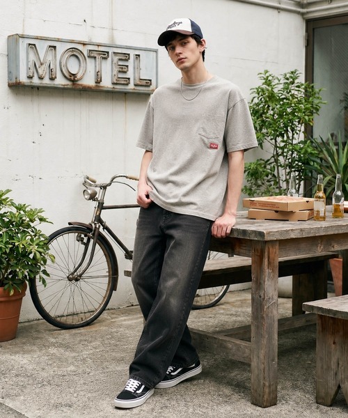 Rawlings(ローリングス)の「【Rawlings/ローリングス】RAWLINGS BACK PK T / バックプリントTシャツ 半袖 クルーネック(Tシャツ/カットソー・レディース・ホワイト/グレー・LARGE/X-LARGE/MEDIUM)」の6枚目の写真
