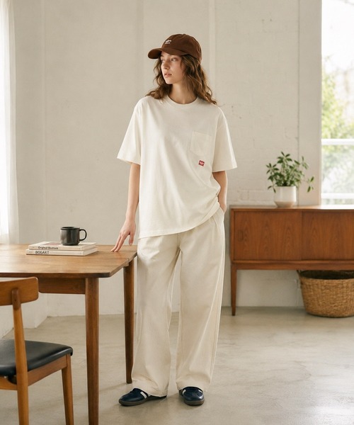 Rawlings(ローリングス)の「【Rawlings/ローリングス】RAWLINGS BACK PK T / バックプリントTシャツ 半袖 クルーネック(Tシャツ/カットソー・レディース・ホワイト/グレー・LARGE/X-LARGE/MEDIUM)」の3枚目の写真