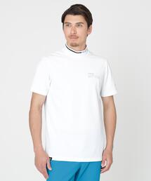 【PING APPAREL】ワッフルロゴジャカード襟ハイネックシャツ (MENS)
