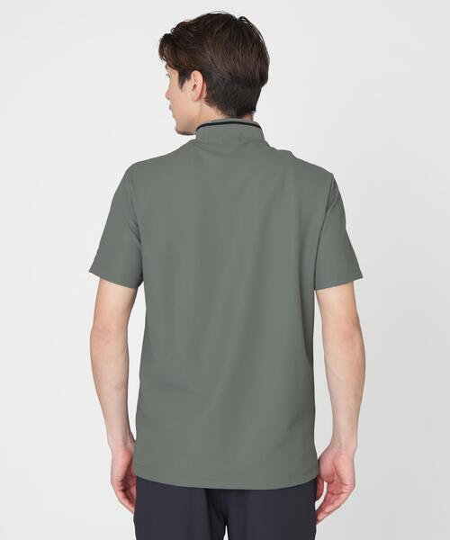 PING（ピン）の「【PING APPAREL】ワッフルロゴジャカード襟ハイネックシャツ (MENS)（Tシャツ/カットソー・メンズ・ホワイト/グレー/ブラック・M/LL/LL1/L/S）」の10枚目の写真