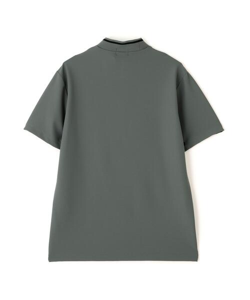 PING（ピン）の「【PING APPAREL】ワッフルロゴジャカード襟ハイネックシャツ (MENS)（Tシャツ/カットソー・メンズ・ホワイト/グレー/ブラック・M/LL/LL1/L/S）」の15枚目の写真