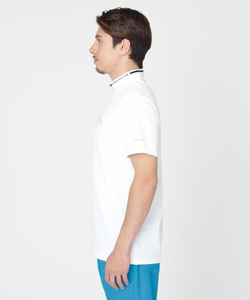 PING（ピン）の「【PING APPAREL】ワッフルロゴジャカード襟ハイネックシャツ (MENS)（Tシャツ/カットソー・メンズ・ホワイト/グレー/ブラック・M/LL/LL1/L/S）」の20枚目の写真