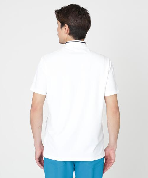 PING（ピン）の「【PING APPAREL】ワッフルロゴジャカード襟ハイネックシャツ (MENS)（Tシャツ/カットソー・メンズ・ホワイト/グレー/ブラック・M/LL/LL1/L/S）」の21枚目の写真