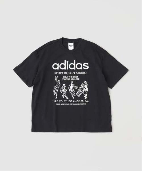 adidas Originals(アディダスオリジナルス)の「≪追加≫adidas originals Only The Best For The Athlete Tシャツ(Tシャツ/カットソー・メンズ・ブラック・LARGE/MEDIUM)」の3枚目の写真
