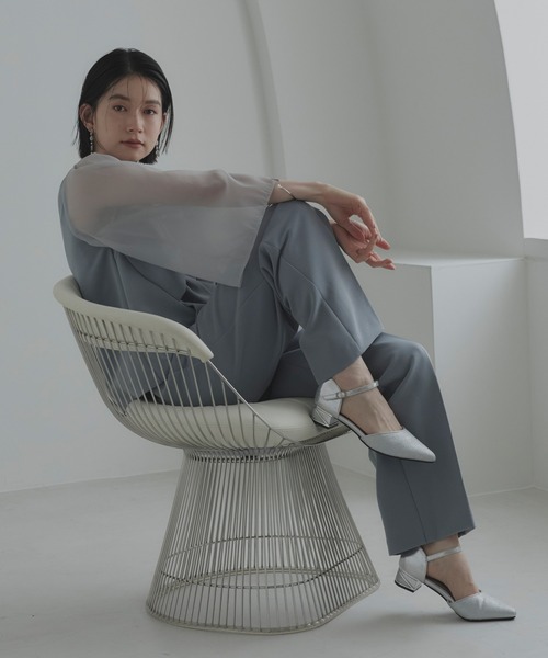 RUIRUE BOUTIQUE(ルイルエブティック)の「グリッター チャンキー ローヒール パンプス| チャンキーヒールパンプス・オケージョンパンプス・靴・結婚式パンプス・フォーマルパンプス・パーティーシューズ(パンプス・レディース・ブラック/ベージュ/シルバー・LL/L/M/S)」の9枚目の写真
