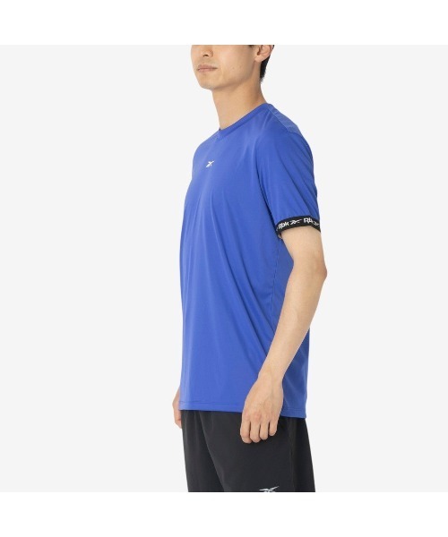 Reebok(リーボック)の「トレーニング Tシャツ / TRAINING TEE(Tシャツ/カットソー・メンズ・ブラック/ブルー/グリーン・MEDIUM/SMALL/X-LARGE/LARGE)」の4枚目の写真