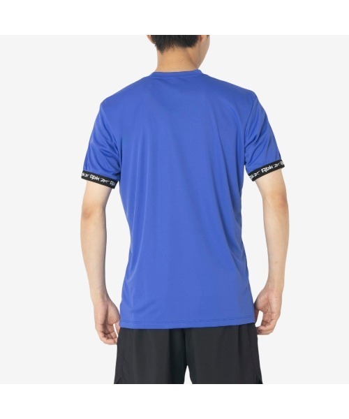 Reebok(リーボック)の「トレーニング Tシャツ / TRAINING TEE(Tシャツ/カットソー・メンズ・ブラック/ブルー/グリーン・MEDIUM/SMALL/X-LARGE/LARGE)」の5枚目の写真