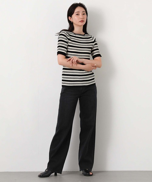 Gready Brilliant(グレディブリリアン)の「Donuts usedB(デニムパンツ・レディース・ブラック系・25/23/24)」の2枚目の写真