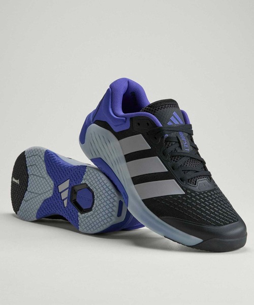 adidas（アディダス）の「ドロップセット 4 トレーニング / Dropset 4 Training / アディダス adidas（スニーカー・メンズ・ブラック×シルバー・25.5cm/29.0cm/28.5cm/28.0cm/25.0cm/27.5cm/27.0cm/26.5cm/26.0cm/24.5cm）」の18枚目の写真