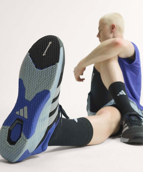 adidas（アディダス）の「ドロップセット 4 トレーニング / Dropset 4 Training / アディダス adidas（スニーカー・メンズ・ブラック×シルバー・25.5cm/29.0cm/28.5cm/28.0cm/25.0cm/27.5cm/27.0cm/26.5cm/26.0cm/24.5cm）」の3枚目の写真
