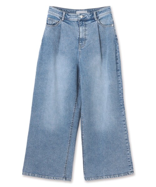 UNFILO(アンフィーロ)の「【一部店舗限定】UNFILO DENIM タックワイド(デニムパンツ・レディース・グレー系3/スカイブルー系1・SMALL/MEDIUM/LARGE)」の13枚目の写真