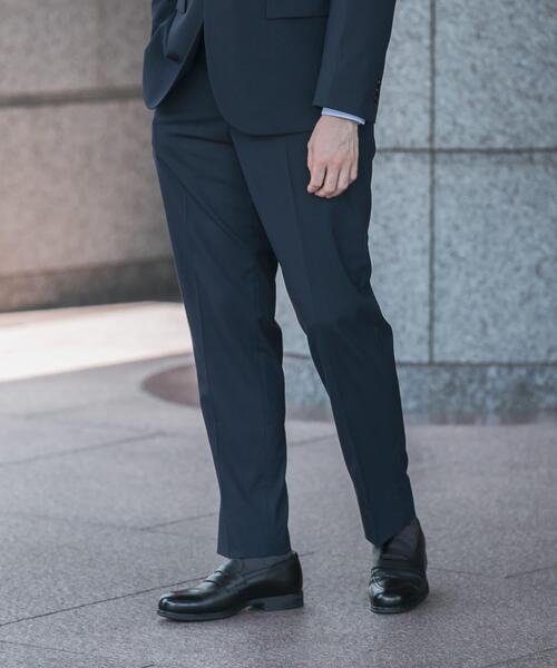URBAN RESEARCH DOORS(アーバンリサーチドアーズ)の「LIFE STYLE TAILOR ウールライクコンフォータブルスマートパンツ(その他パンツ・メンズ・ネイビー/グレー・X-LARGE/SMALL/MEDIUM/LARGE)」の1枚目の写真
