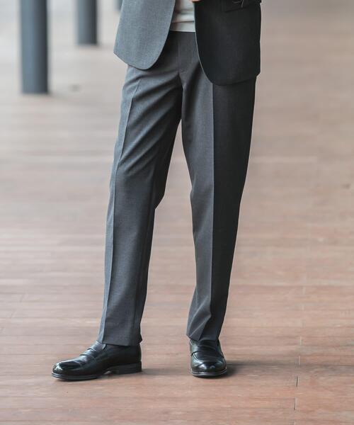 URBAN RESEARCH DOORS(アーバンリサーチドアーズ)の「LIFE STYLE TAILOR ウールライクコンフォータブルスマートパンツ(その他パンツ・メンズ・ネイビー/グレー・X-LARGE/SMALL/MEDIUM/LARGE)」の4枚目の写真