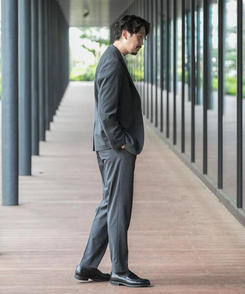 URBAN RESEARCH DOORS(アーバンリサーチドアーズ)の「LIFE STYLE TAILOR ウールライクコンフォータブルスマートパンツ(その他パンツ・メンズ・ネイビー/グレー・X-LARGE/SMALL/MEDIUM/LARGE)」の8枚目の写真