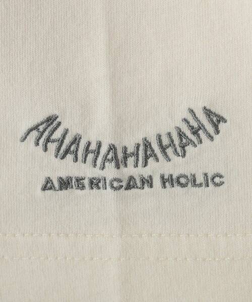 Disney(ディズニー)の「【Mickey&Friends】ビンテージ加工アソートプリントTシャツ(Tシャツ/カットソー・レディース・ダークグレー/サックスブルー/ライトベージュ/オフホワイト・FREE)」の14枚目の写真