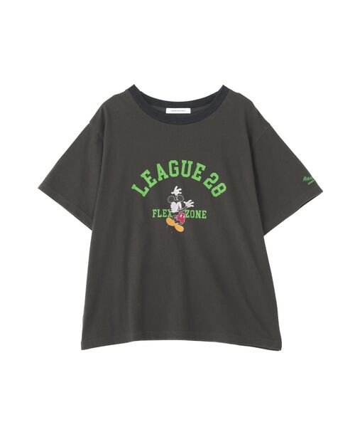 Disney(ディズニー)の「【Mickey&Friends】ビンテージ加工アソートプリントTシャツ(Tシャツ/カットソー・レディース・ダークグレー/サックスブルー/ライトベージュ/オフホワイト・FREE)」の21枚目の写真