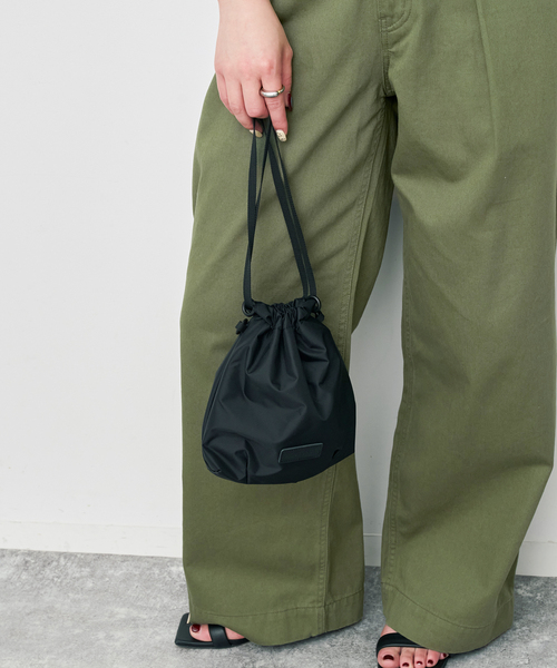 Spick & Span(スピックアンドスパン)の「BAICYCLON / バイシクロン PACKABLE TOTE SHOULDER BAG(ショルダーバッグ・レディース・ブラック・FREE)」の4枚目の写真